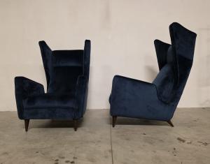 Coppia rare poltrone di Mario Oreglia 1949